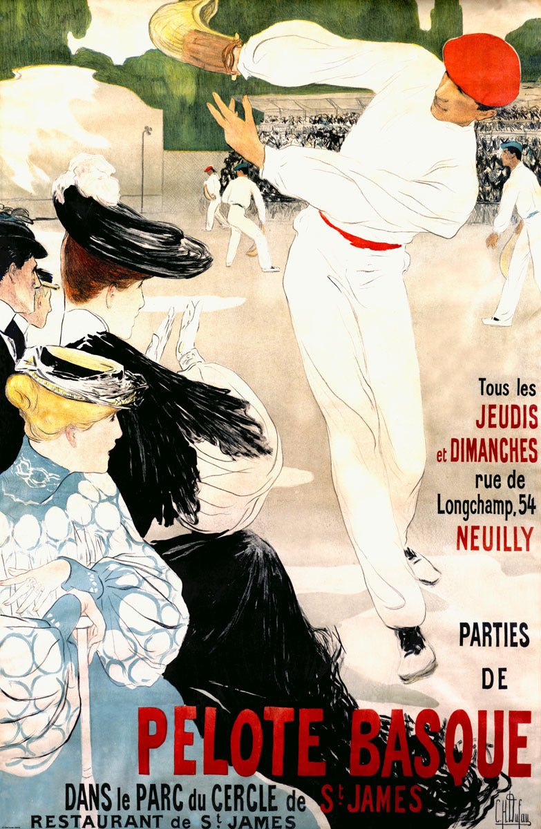 Pelote Basque Jai Lai Poster 0000-1826