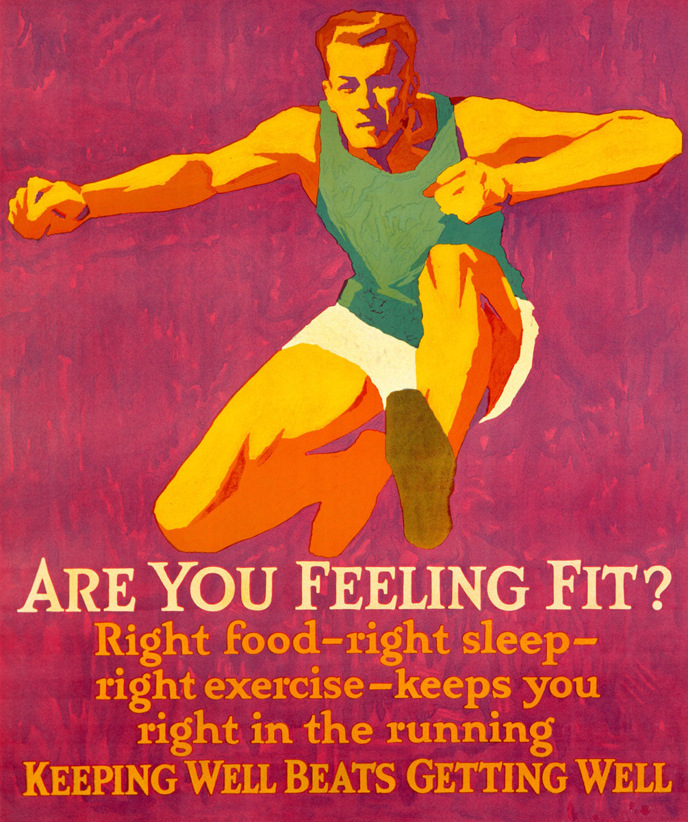 Feeling Fit Motivational Poster 0000-3328