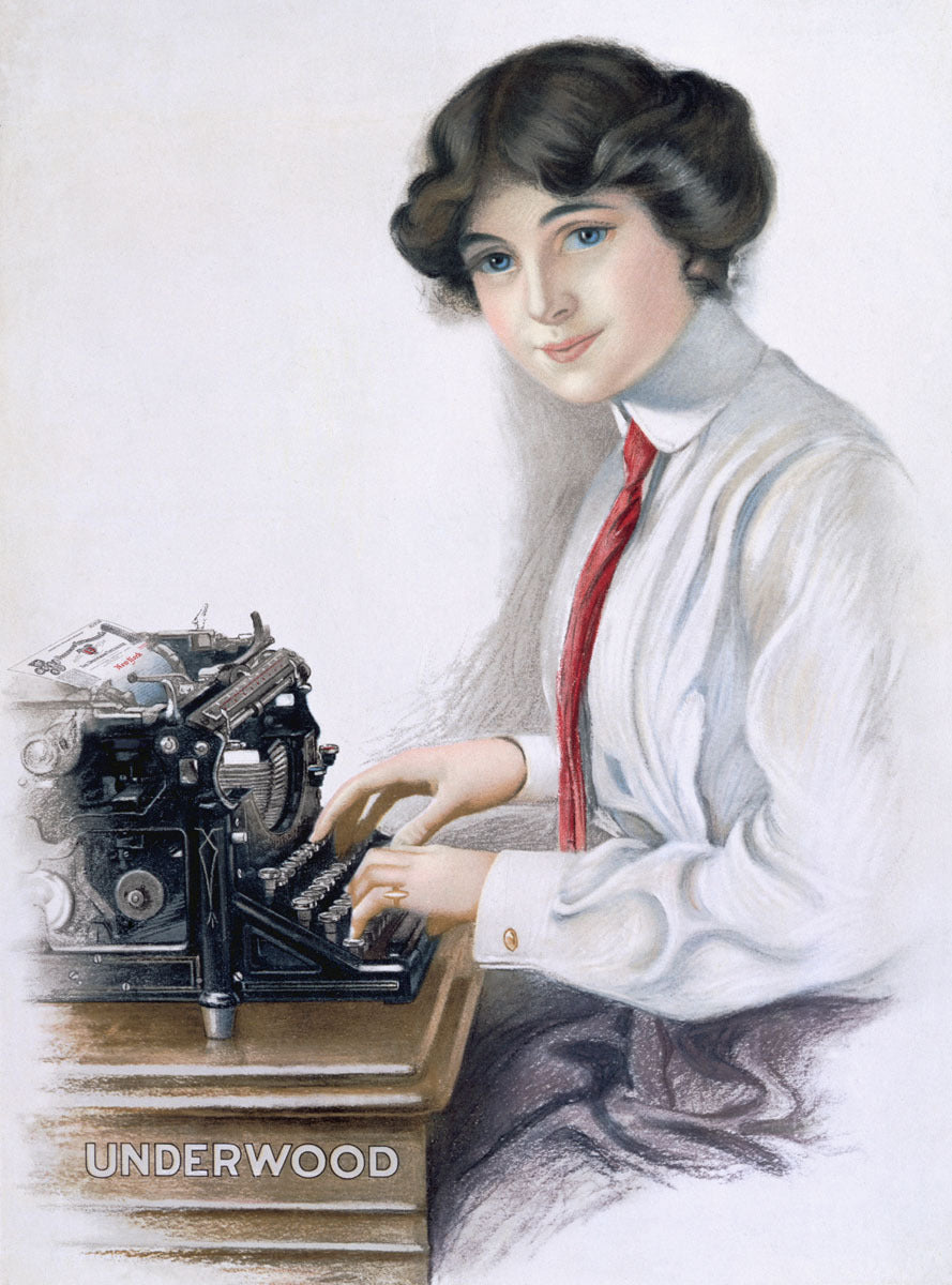 Underwood Office Typewriter Poster 0000-3355