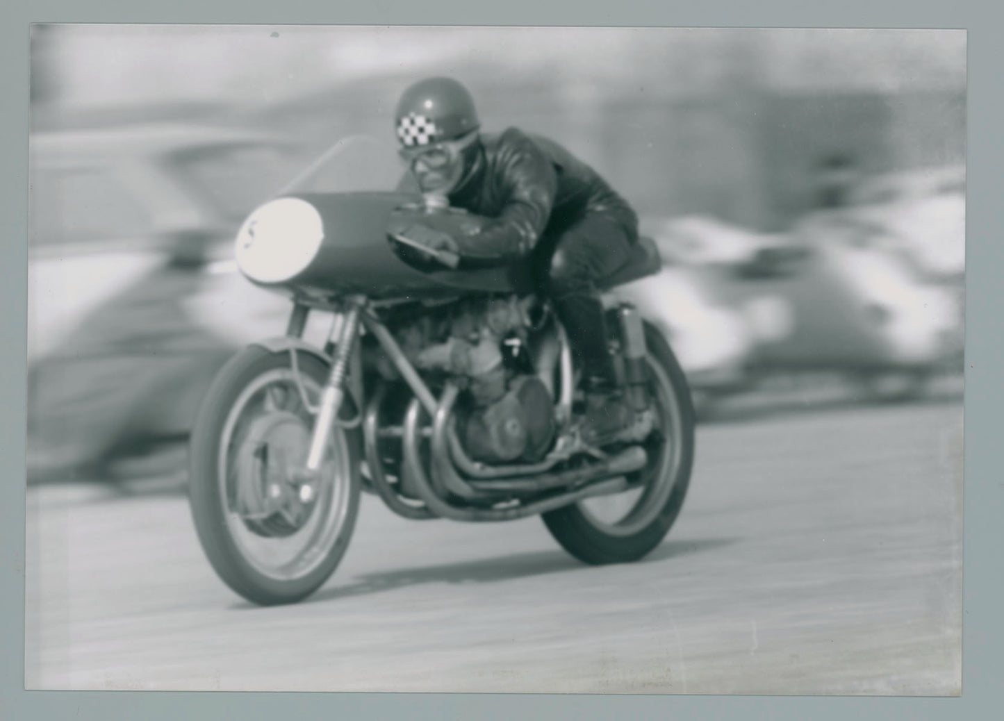 Gilera Four Motorcycle Race Poster 0000-4835