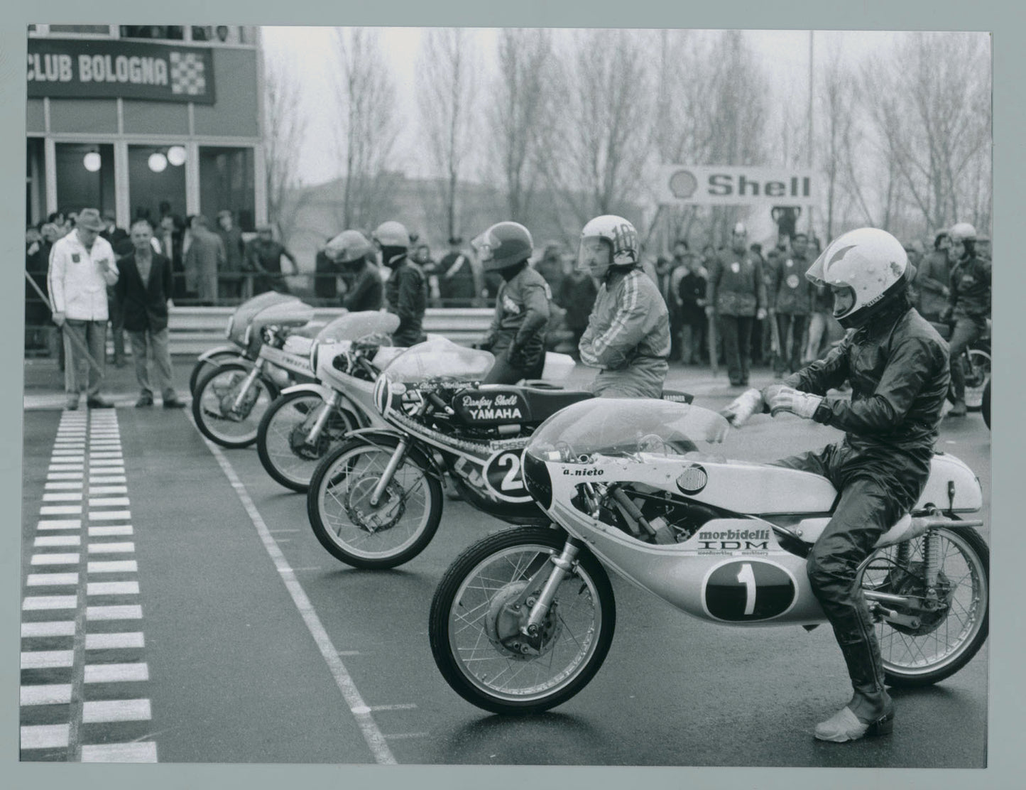 Italian GP 50cc 125cc Motorcycle Race Poster 0000-4976