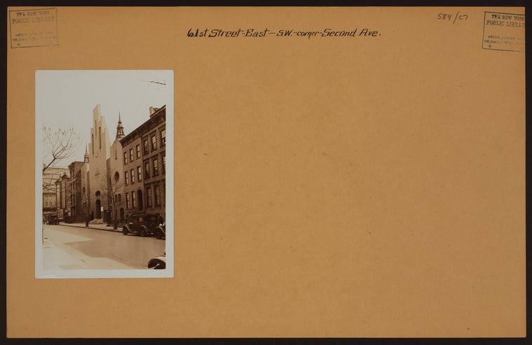 Manhattan: 61st Street (East) - 2nd Avenue