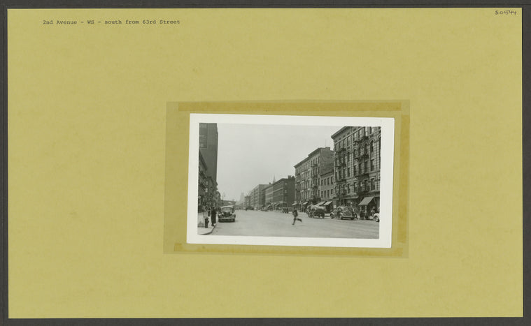 Second Avenue - 63rd Street, looking south