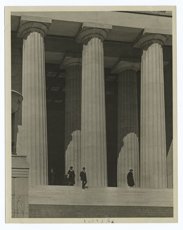 Columns at the Entrance, Lincoln Memorial
