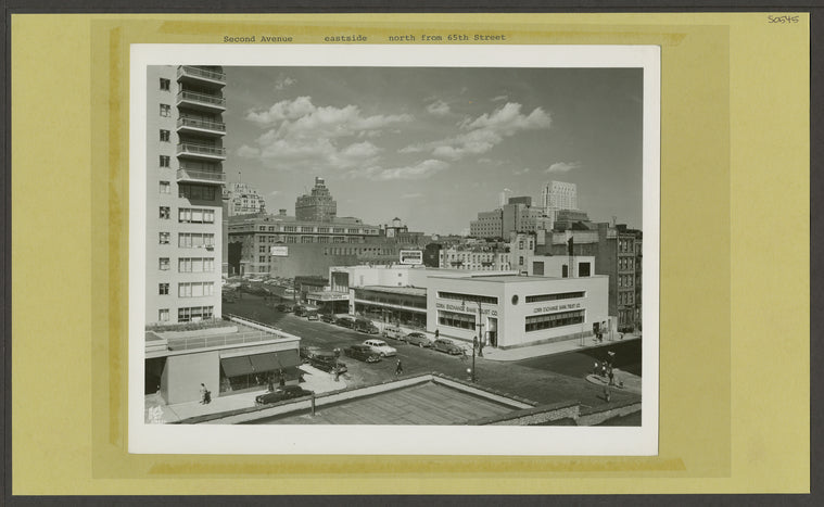 Second Avenue - 65th Street, east side - looking north