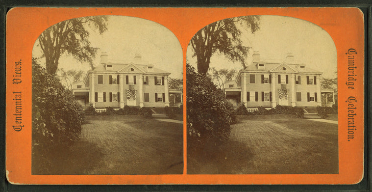 Longfellow's house, head-qrs. of Washington.