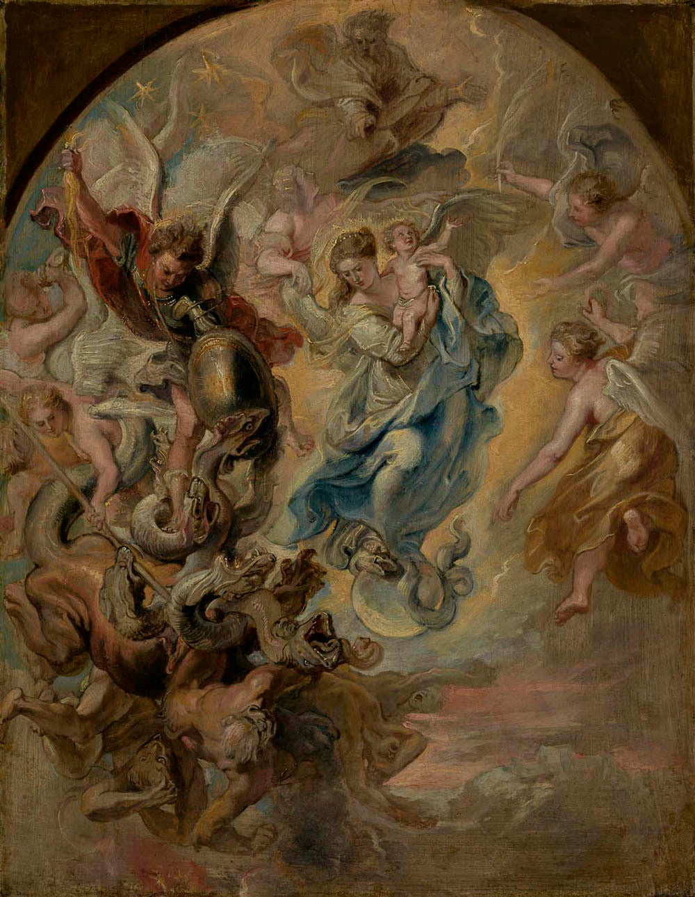 The Virgin as the Woman of the Apocalypse Gm-00088101