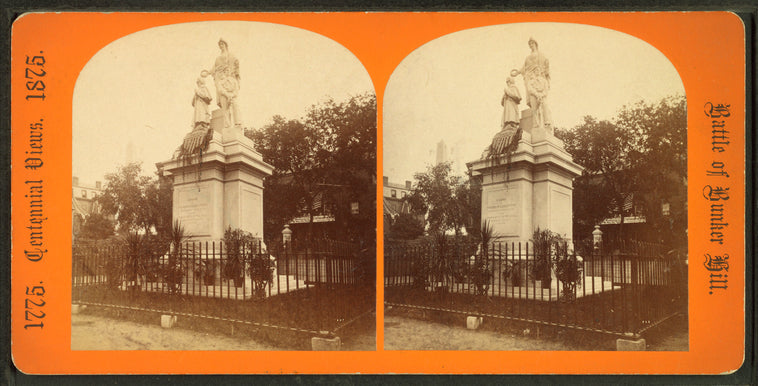Soldiers' Monument, Charlestown, decorated by 5th Maryland regiment.