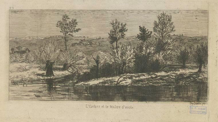 L'enfant et le maître d'école.