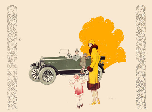 Deco Packard Automobile Poster 0000-1757
