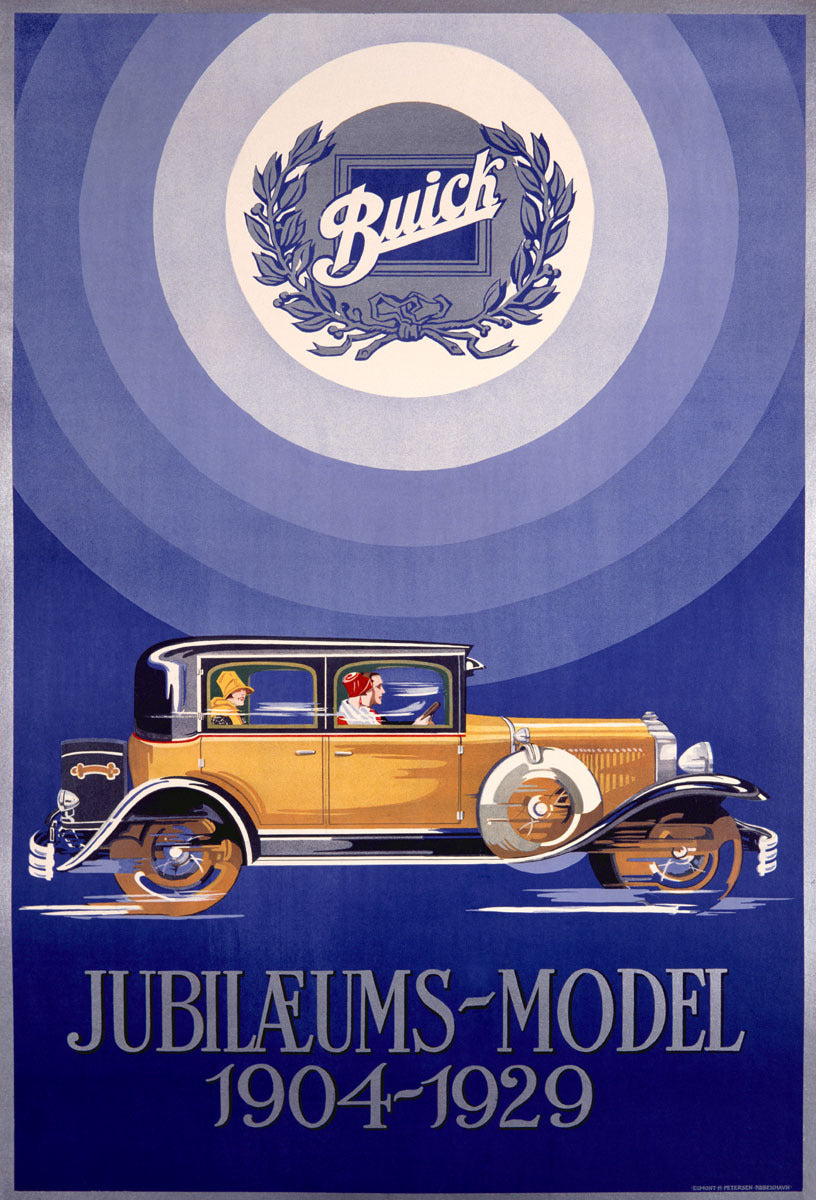 Buick Automobile Model Jubilaeums 0000-1814