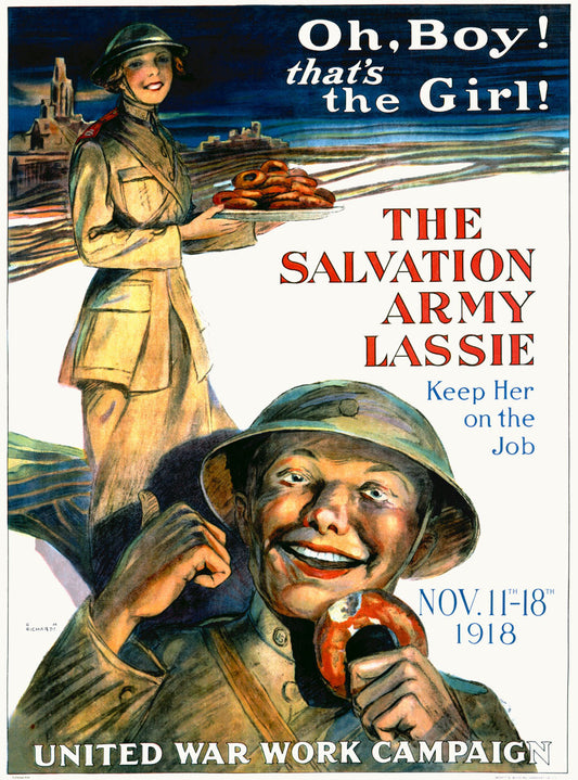 WWI The Salvation Army Lassie 0000-3216