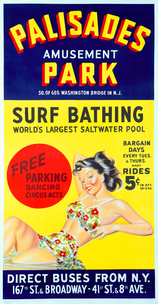 Palisades Amusement Park Poster 0000-3260