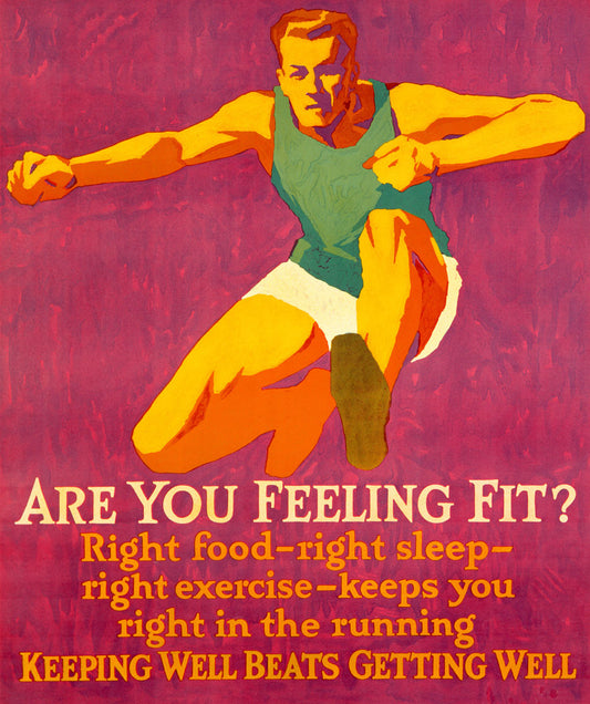Feeling Fit Motivational Poster 0000-3328
