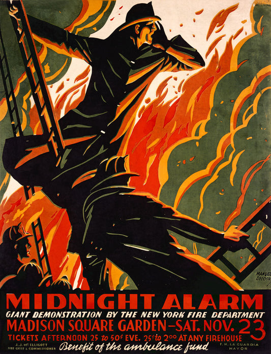FDNY Fire Fighter Midnight Alarm 0000-3362