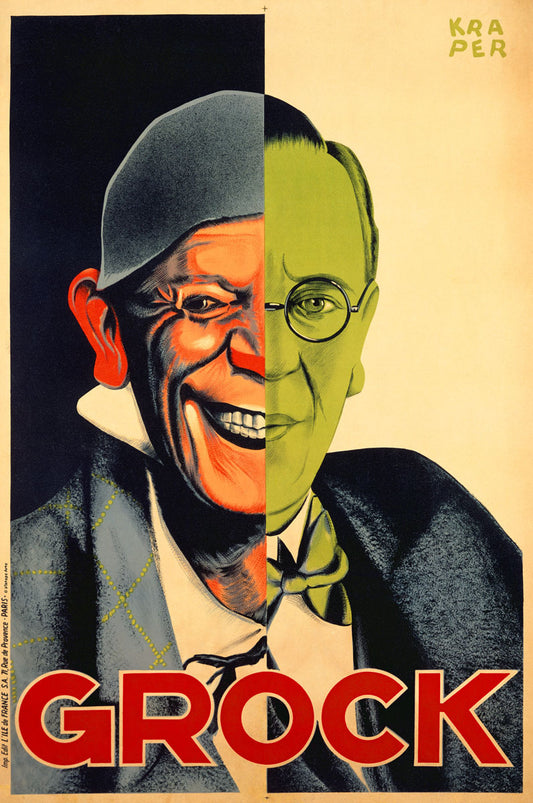 Grock Circus Clown Poster 0000-3404