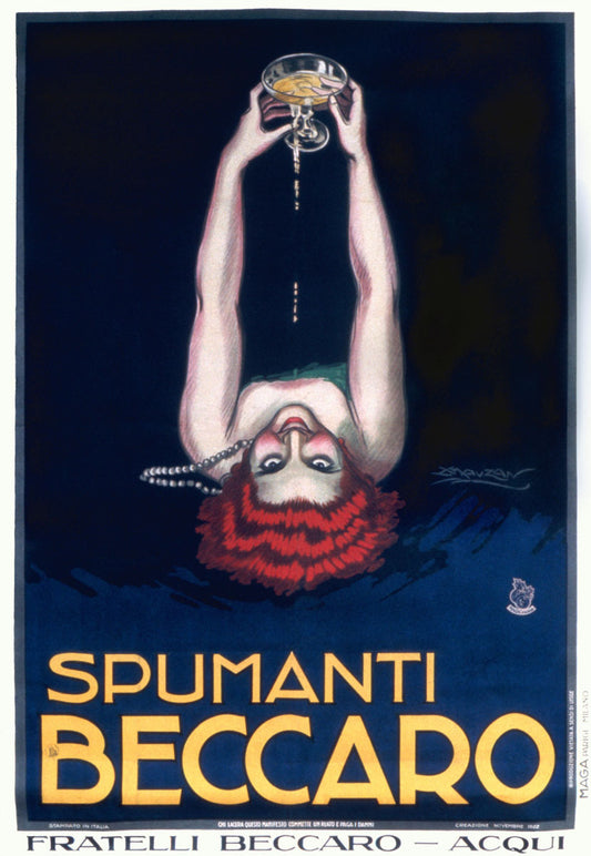 Mauzan Spumanti Beccaro Poster 0000-3460