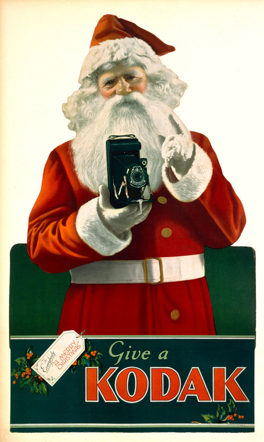 Kodak Santa Clause Camera Poster 0000-3500