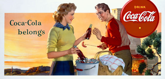 Coca Cola Coke Belongs Poster 0000-3506