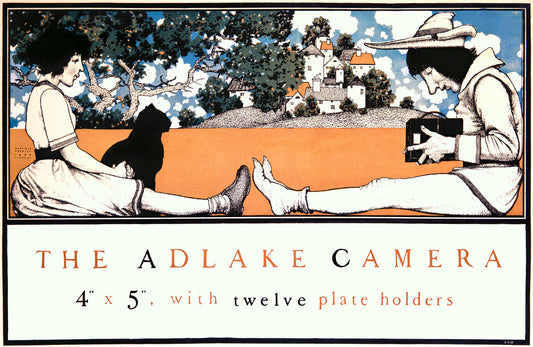 MAXFIELD PARRISH ADLAKE CAMERA POSTER 1897 0000-3682