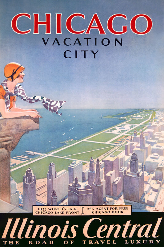 Chicago Illinois Central Tour Poster 0000-3713