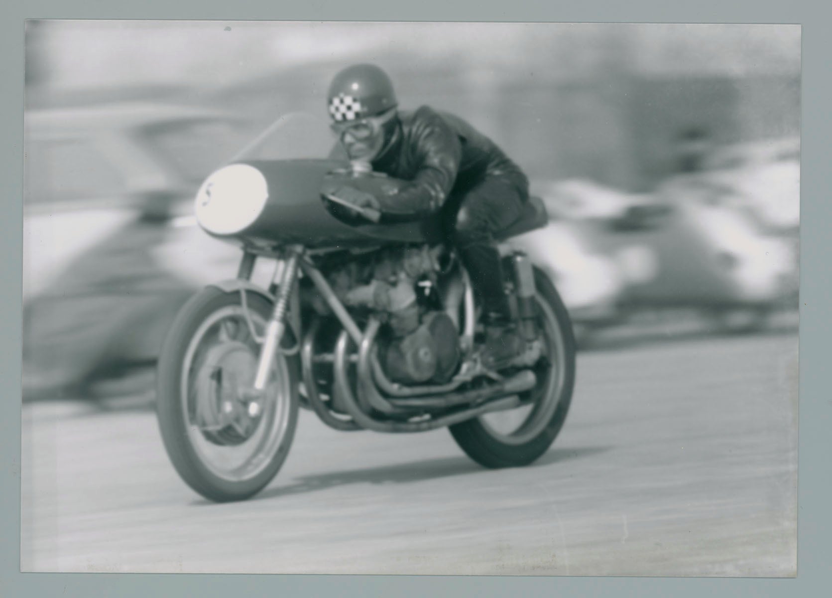 Gilera Four Motorcycle Race Poster 0000-4835