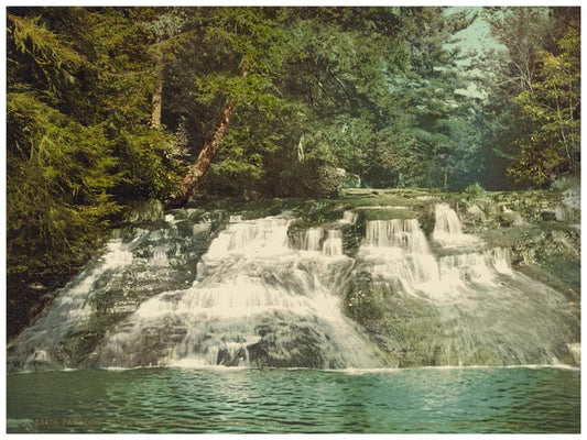 Paradise Falls, Pocono Mountains, Pennsylvania 0400-2352