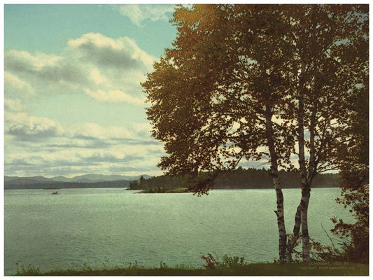 Upper Saranac Lake, Adirondack Mountains 0400-2548