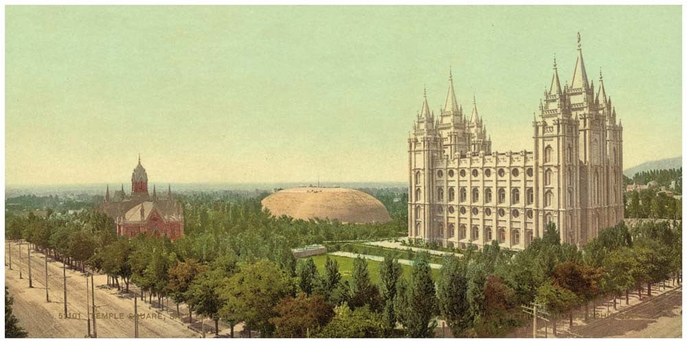 Temple Square, Salt Lake City 0400-2662