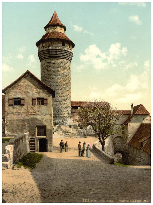 Vestner Tower, Nuremberg, Bavaria, Germany 0400-2957