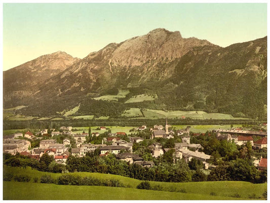 The baths towards the Stauffen, Reichenhall, Bavaria, Germany 0400-2972
