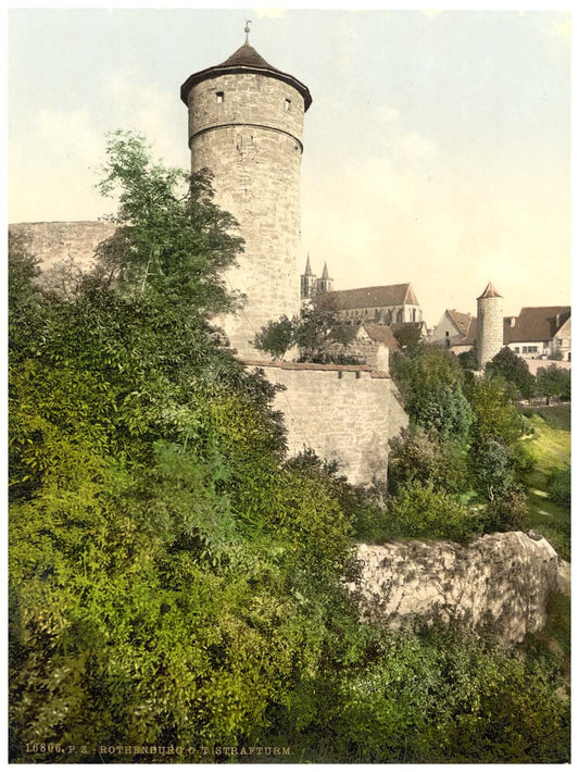 Staft Tower, Rothenburg (i.e. ob der Tauber), Bavaria, Germany 0400-2979