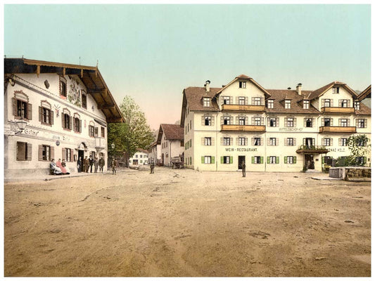 Hotel Wittelsbacherhof, Oberammergau, Upper Bavaria, Germany 0400-3314