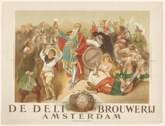 Announcement ticket from De Deli Brewery Amsterdam 0515-0002