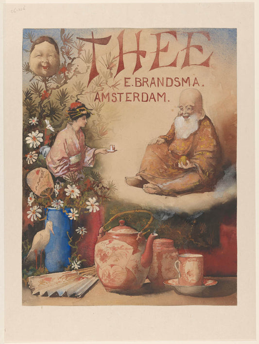 Design for a poster for tea by E. Brandsma, Amsterdam 0515-0006