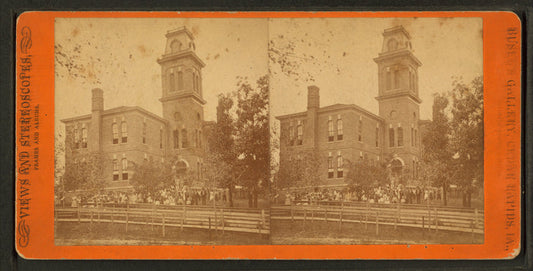 High School building, Cedar Rapids.