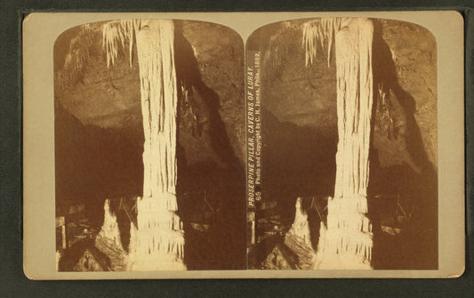 Proserpine's pillar, Caverns of Luray.