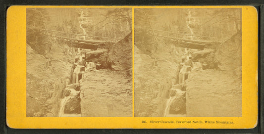 Silver Cascade, Crawford Notch, White Mountains.