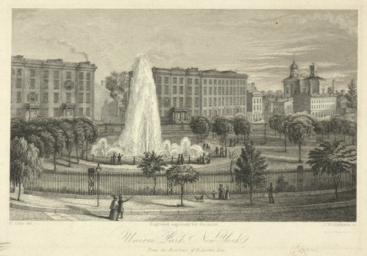Union Park, New York, from the residence of D. Austin, Esq.