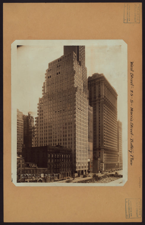 Manhattan: West Street - Battery Place