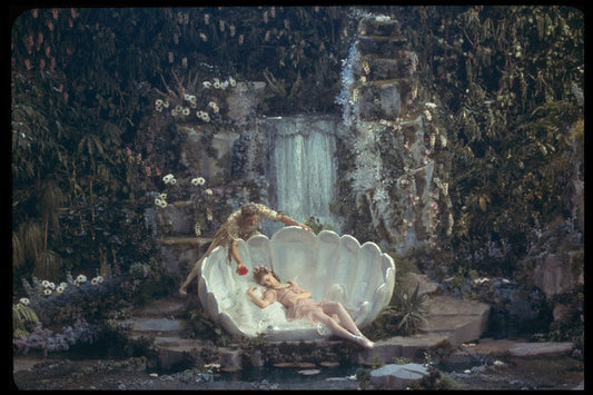 New York City Ballet production of the movie version of "A Midsummer Night's Dream" with Suzanne Farrell as Titania and Edward Villella as Oberon, choreography by George Balanchine (New York)