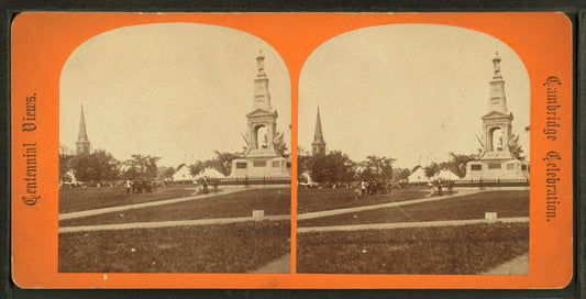 Commons where troops formed under Col. Prescott, June 16, 1775, to march to Bunker Hill.