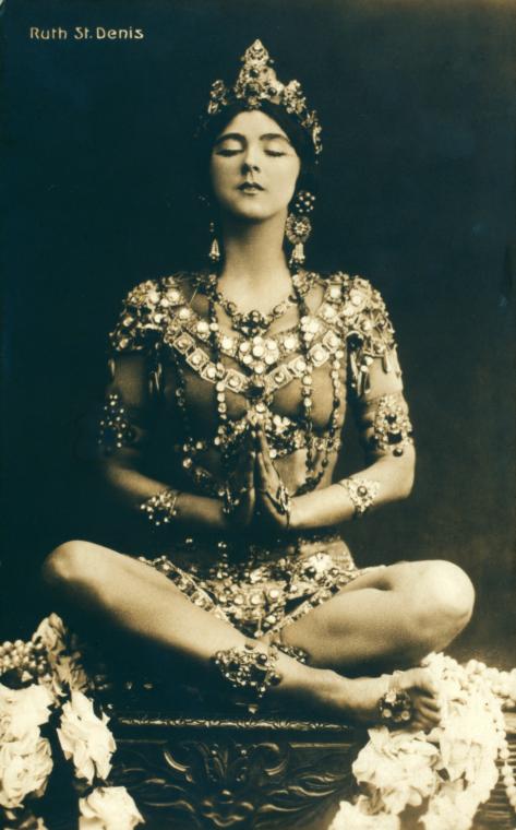 Ruth St. Denis in Radha.