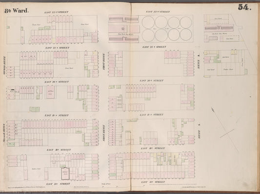 Map bounded by East 22nd Street, East River, East 20th Street, Avenue A, East 17th Street, Second Avenue