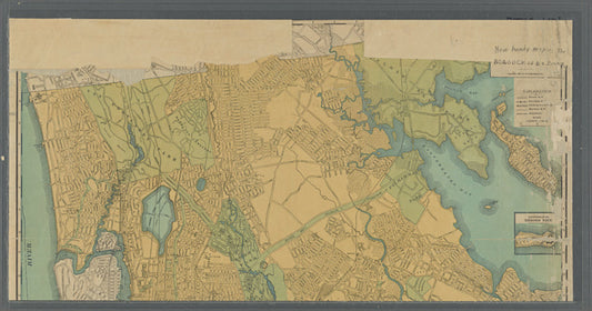 New handy map of the borough of the Bronx.