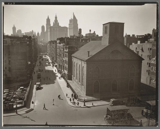 General View, Looking southwest to Manhattan from Manhattan Bridge
