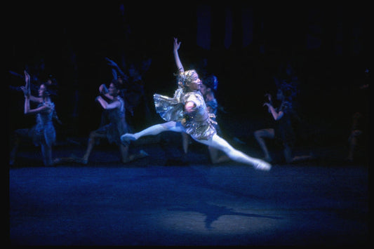 New York City Ballet production of "A Midsummer Night's Dream" with Gen Horiuchi as Oberon, choreography by George Balanchine (New York)