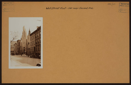 Manhattan: 61st Street (East) - 2nd Avenue