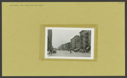 Second Avenue - 63rd Street, looking south