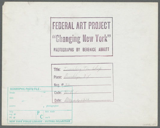 Travelling tin shop, Brooklyn, N.Y.